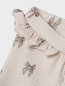 LIL ATELIER Leggings Gavo Efi Silver Peony Bow